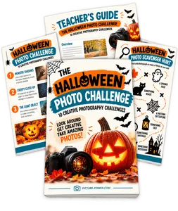 Halloween Photo Challenge Kit Display