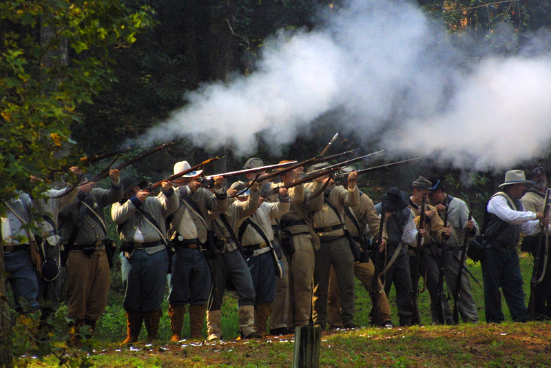 Andersonville Civil War Mock Battle