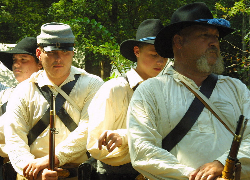 Andersonville Civil War Mock Battle