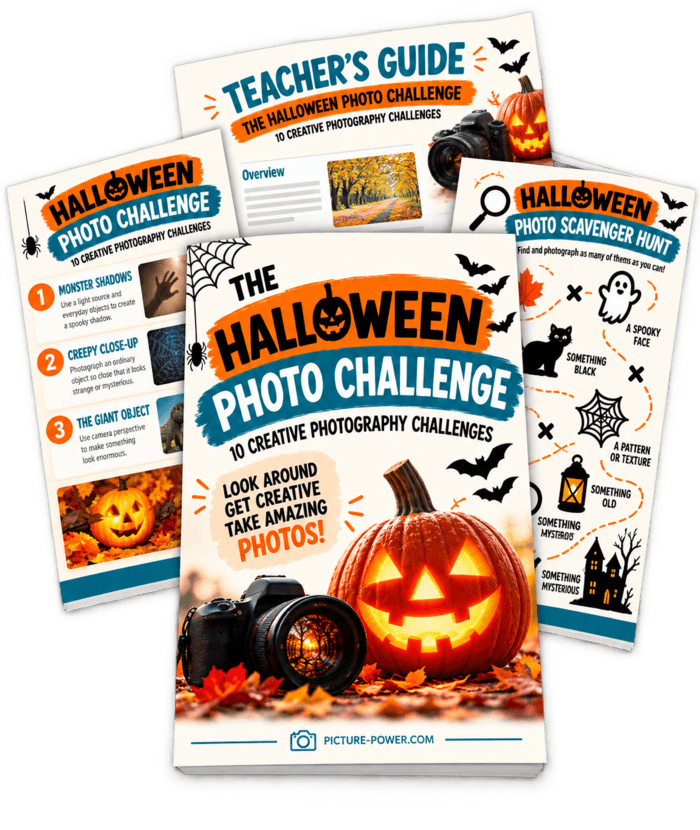 Halloween Photo Challenge Kit Display Halloween Photo Challenge Kit Display