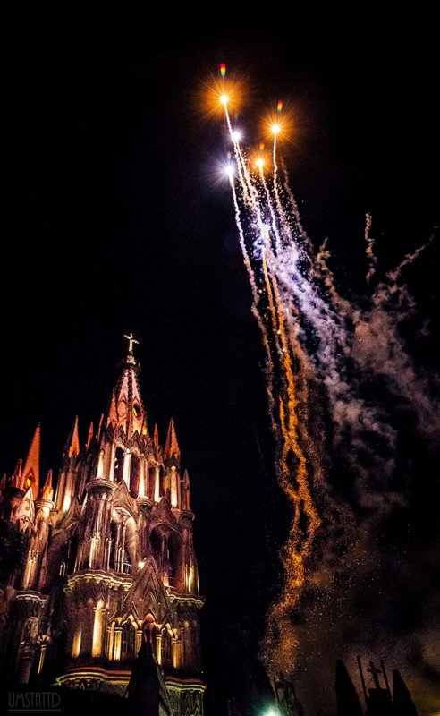 How to photograph fireworks.