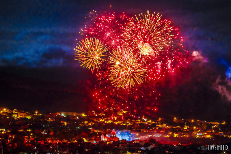 How to photograph fireworks.