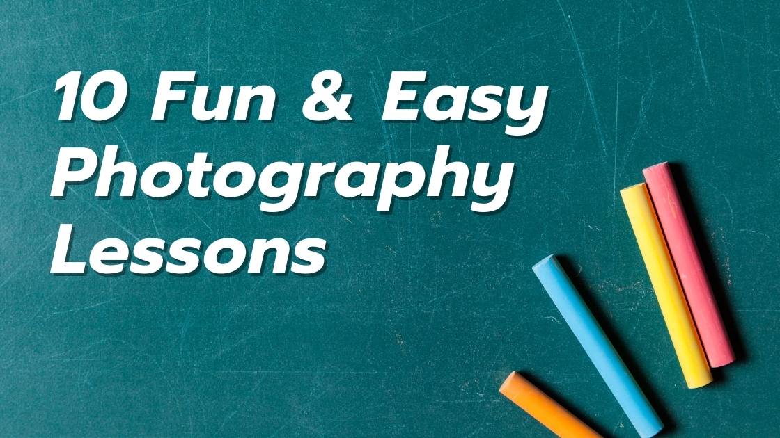 Here are 10 fun and easy photography lessons for kids. Great for teachers and homeschool activities!
