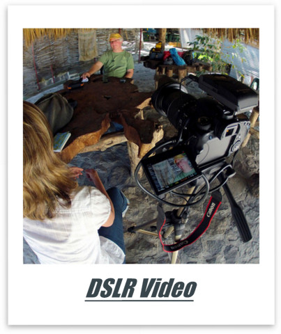 Shooting video with your DLSR.