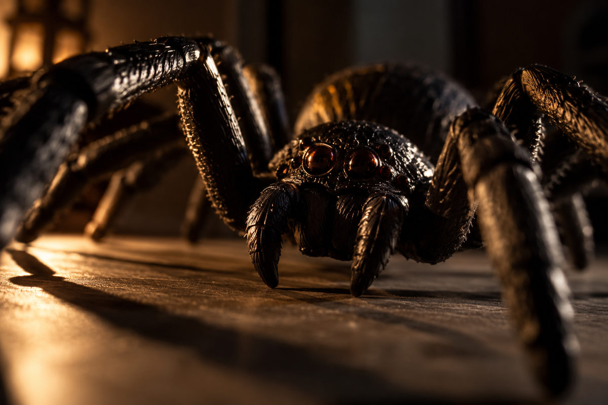 spider close-up