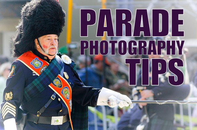 Parade Photography Tips