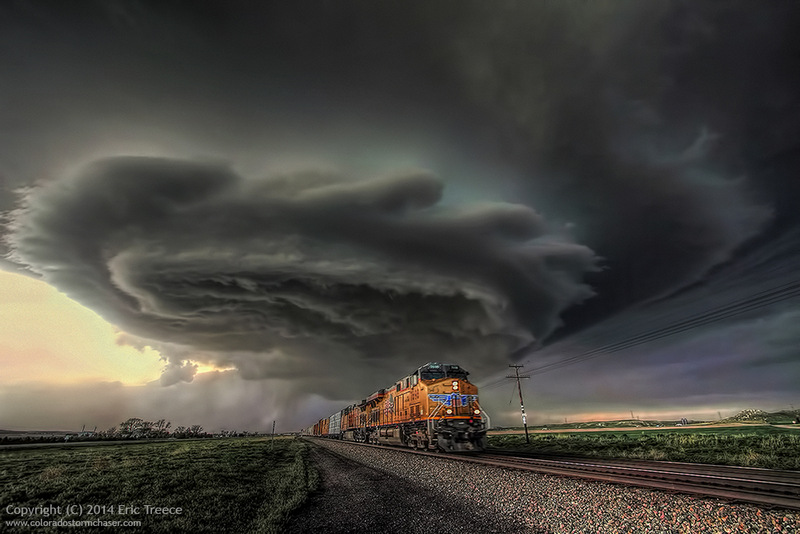 Photograph by Eric Treece, Storm Chaser.