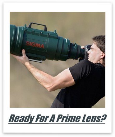Prime lenses mean business.